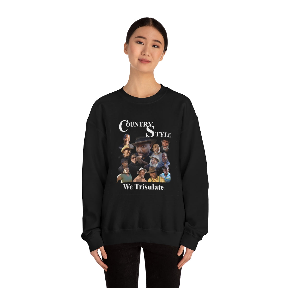 COUNTRY STYLE FAMILY  Unisex Heavy Blend™ Crewneck Sweatshirt