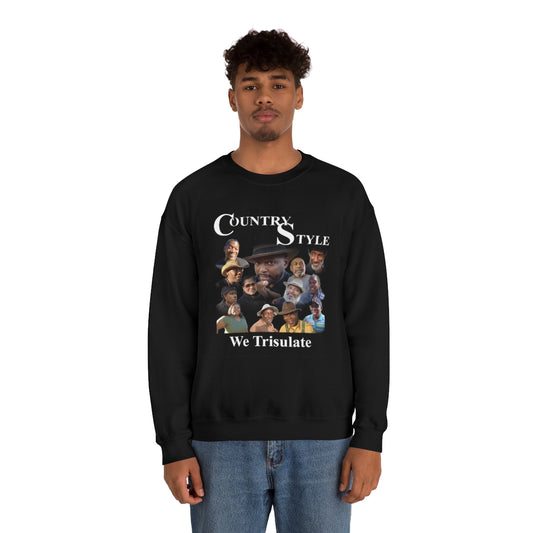 COUNTRY STYLE FAMILY  Unisex Heavy Blend™ Crewneck Sweatshirt