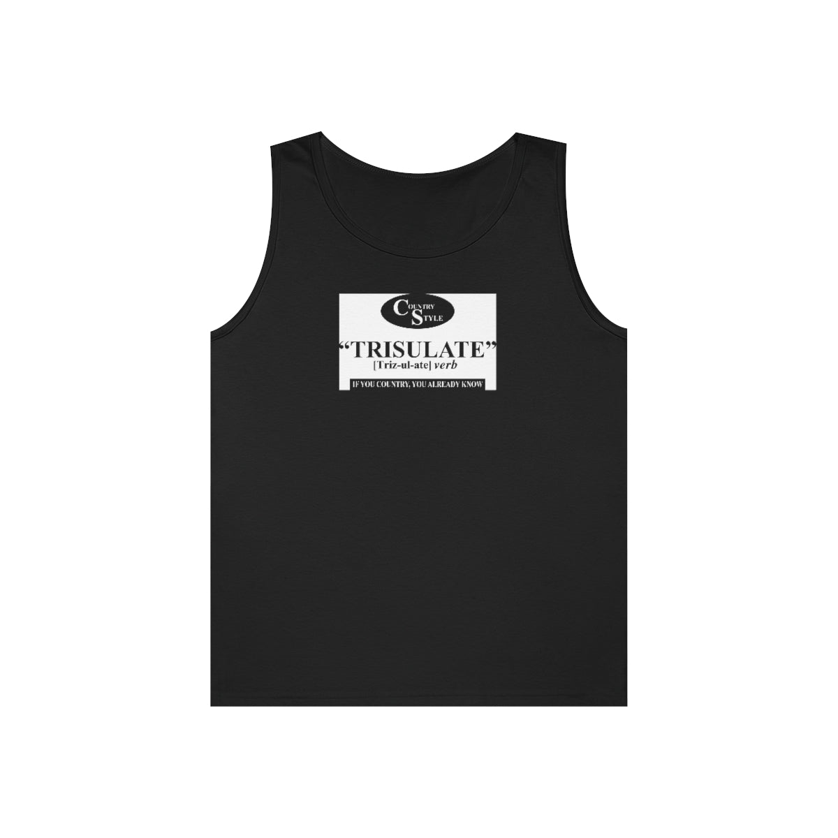 TRISULATE Unisex Heavy Cotton Tank Top