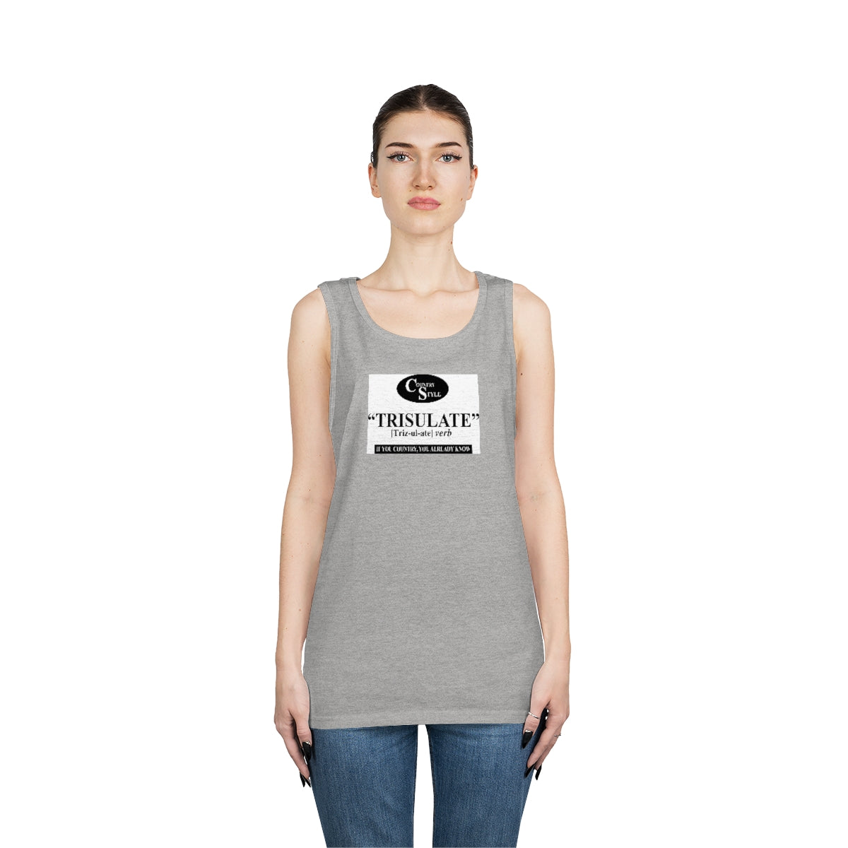 TRISULATE Unisex Heavy Cotton Tank Top