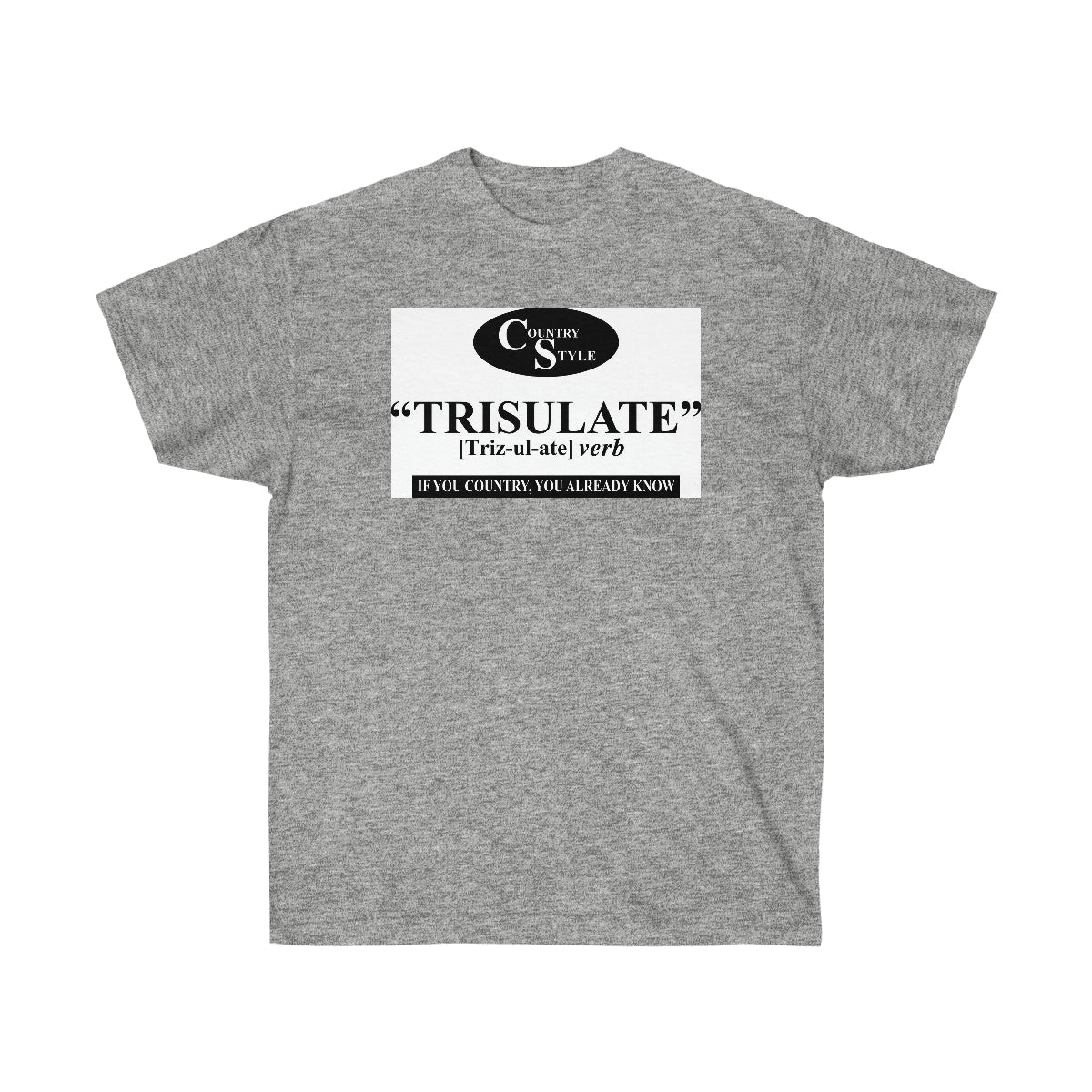 TRISULATE Unisex Ultra Cotton Tee