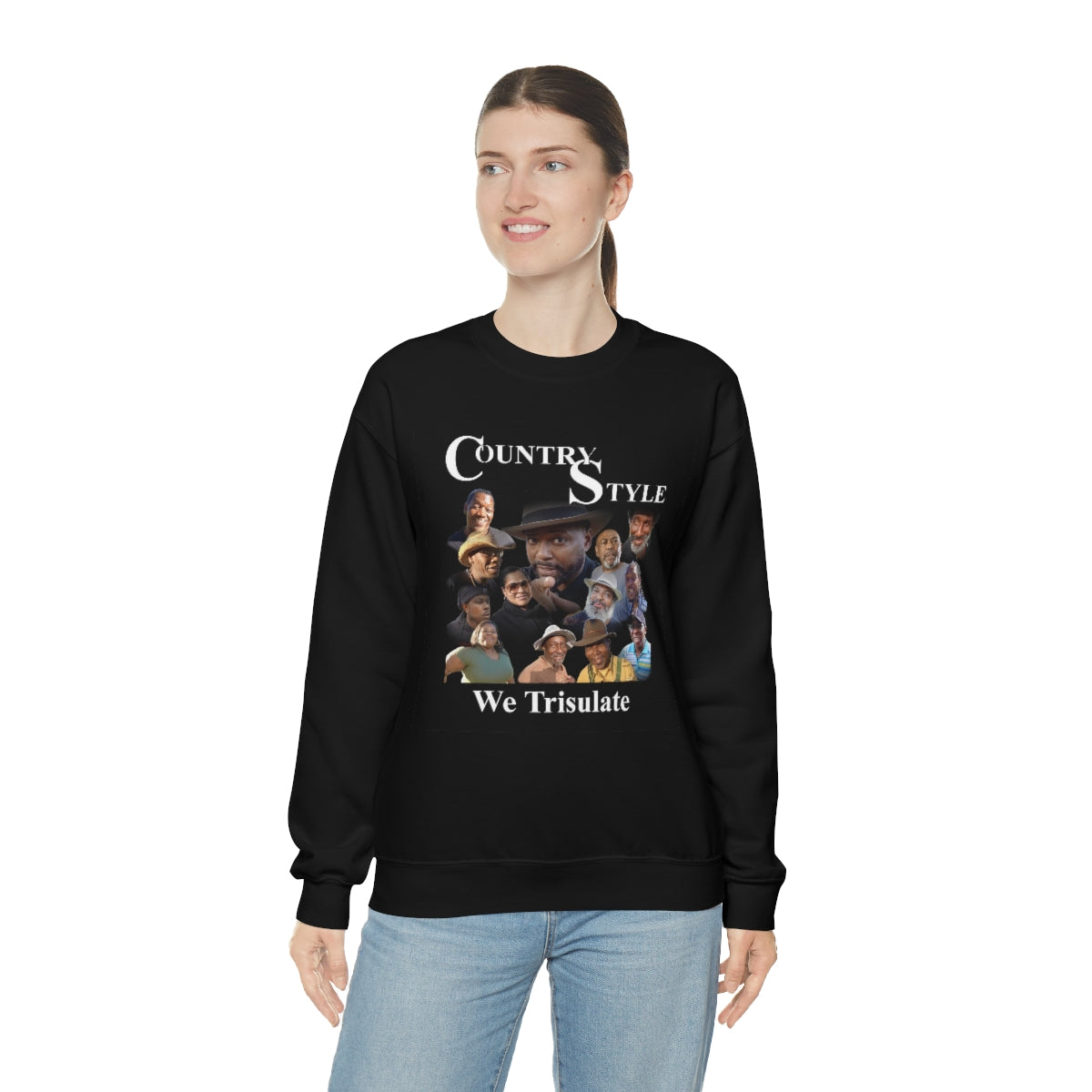 COUNTRY STYLE FAMILY  Unisex Heavy Blend™ Crewneck Sweatshirt