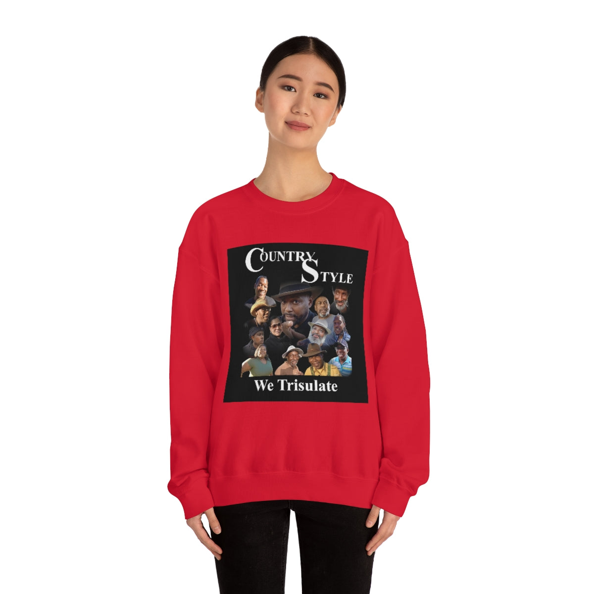 COUNTRY STYLE FAMILY  Unisex Heavy Blend™ Crewneck Sweatshirt