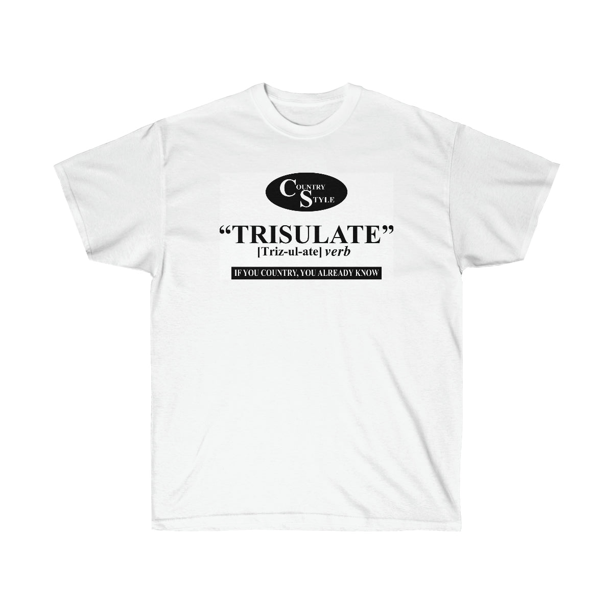 TRISULATE Unisex Ultra Cotton Tee