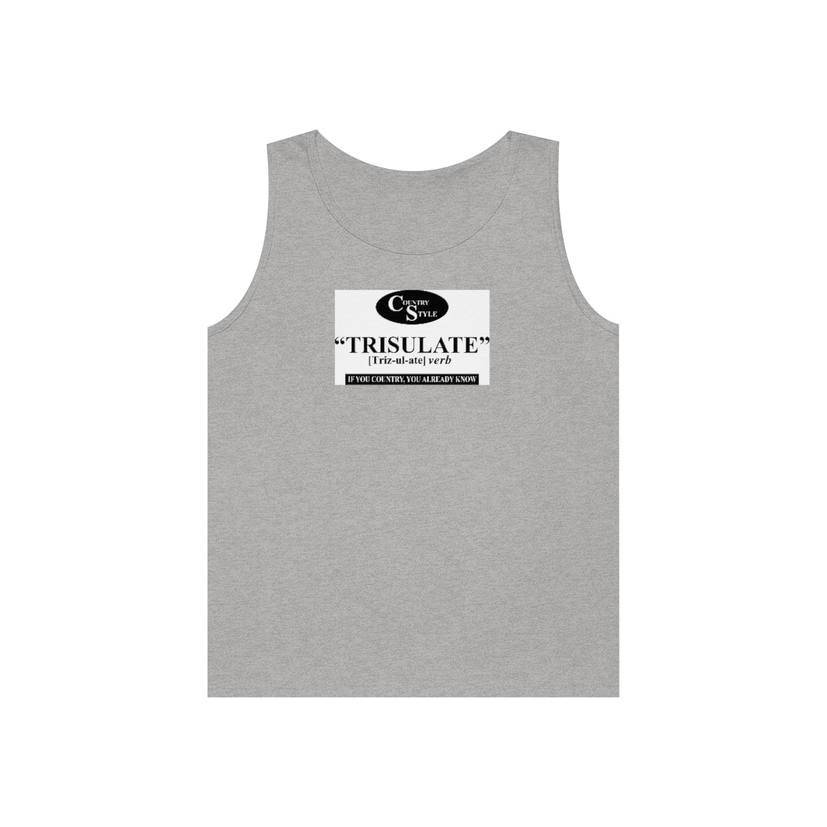 TRISULATE Unisex Heavy Cotton Tank Top