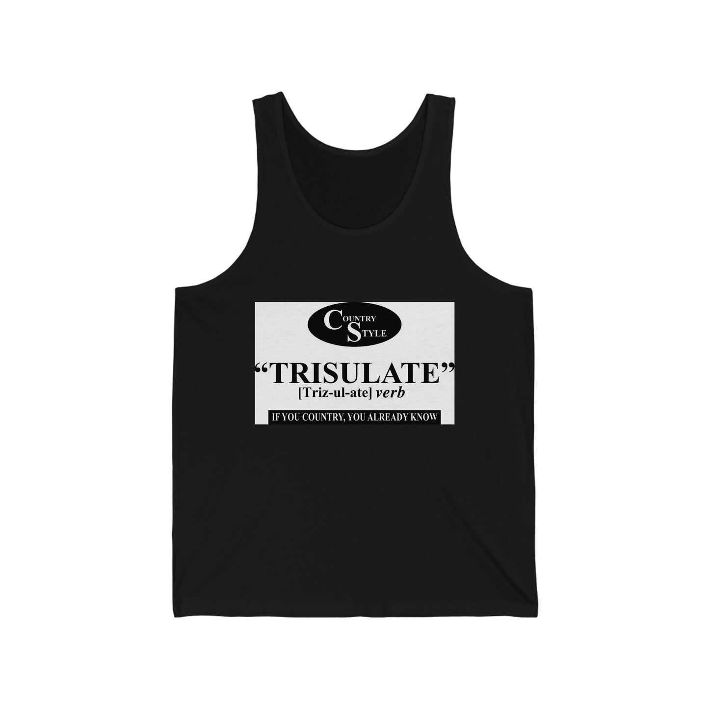 Unisex Jersey Tank