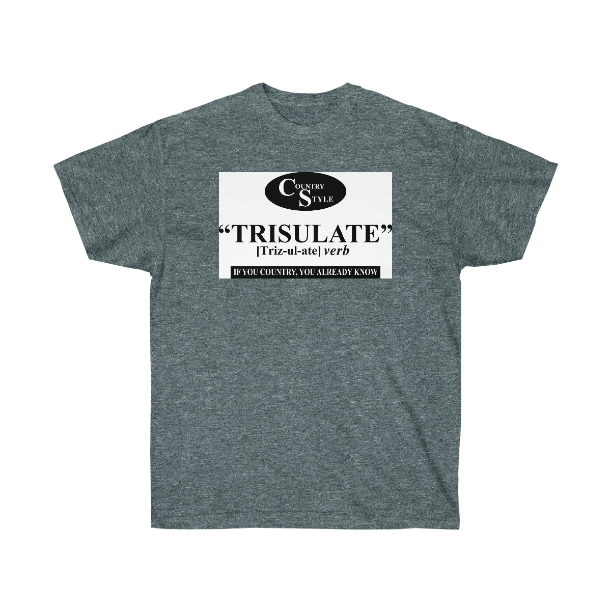 TRISULATE Unisex Ultra Cotton Tee