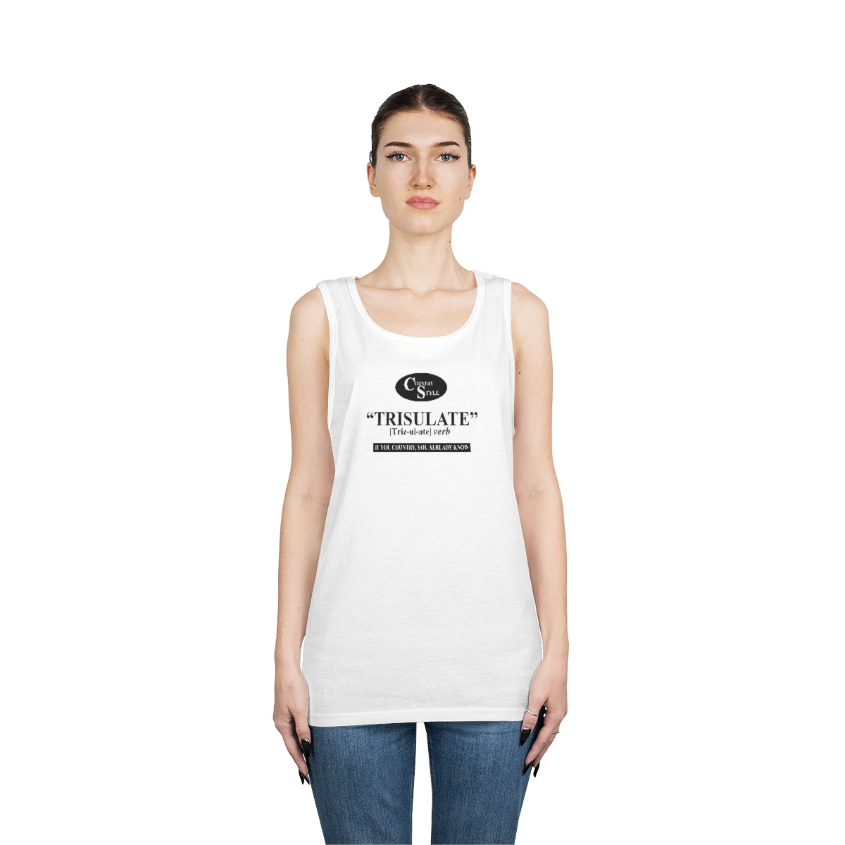 TRISULATE Unisex Heavy Cotton Tank Top